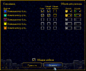 Обмен ресурсами